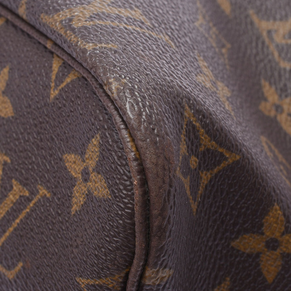 Louis Vuitton Monogram Neverfull Brown Canvas Tote Bag - Picture 7 of 12